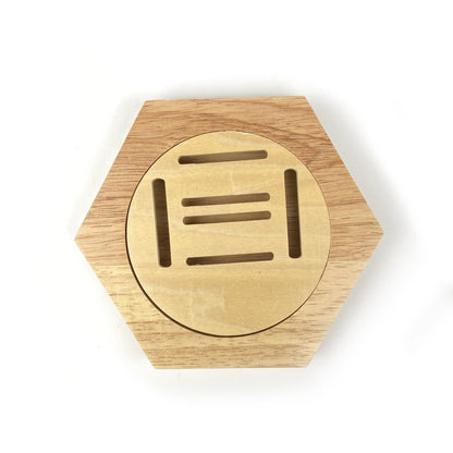 Honeycomb Medal Display Frame Hexagon